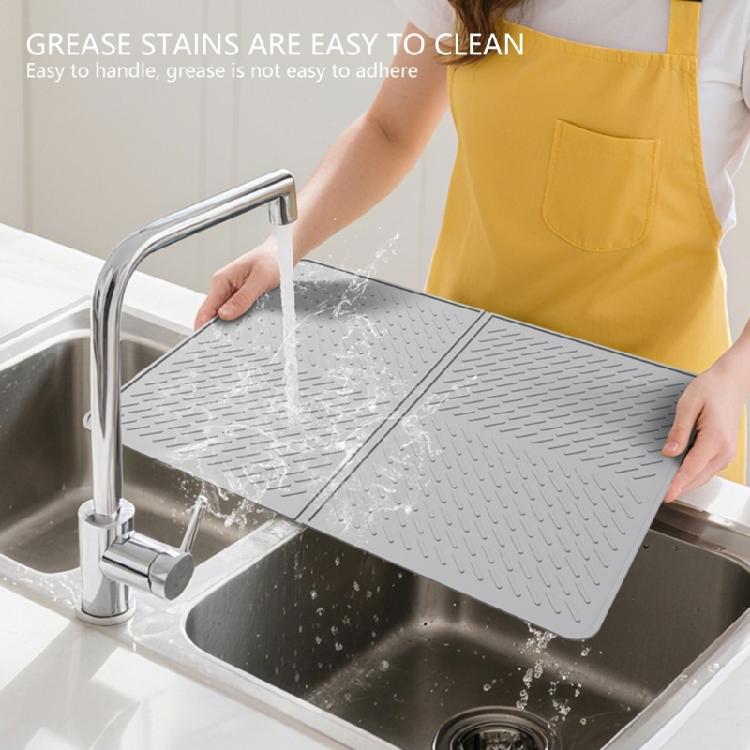 Reversible Stove Top Protectors Mat with Side Walls for Utensils Storage and Counter Surfaces Protection 450°F Safe