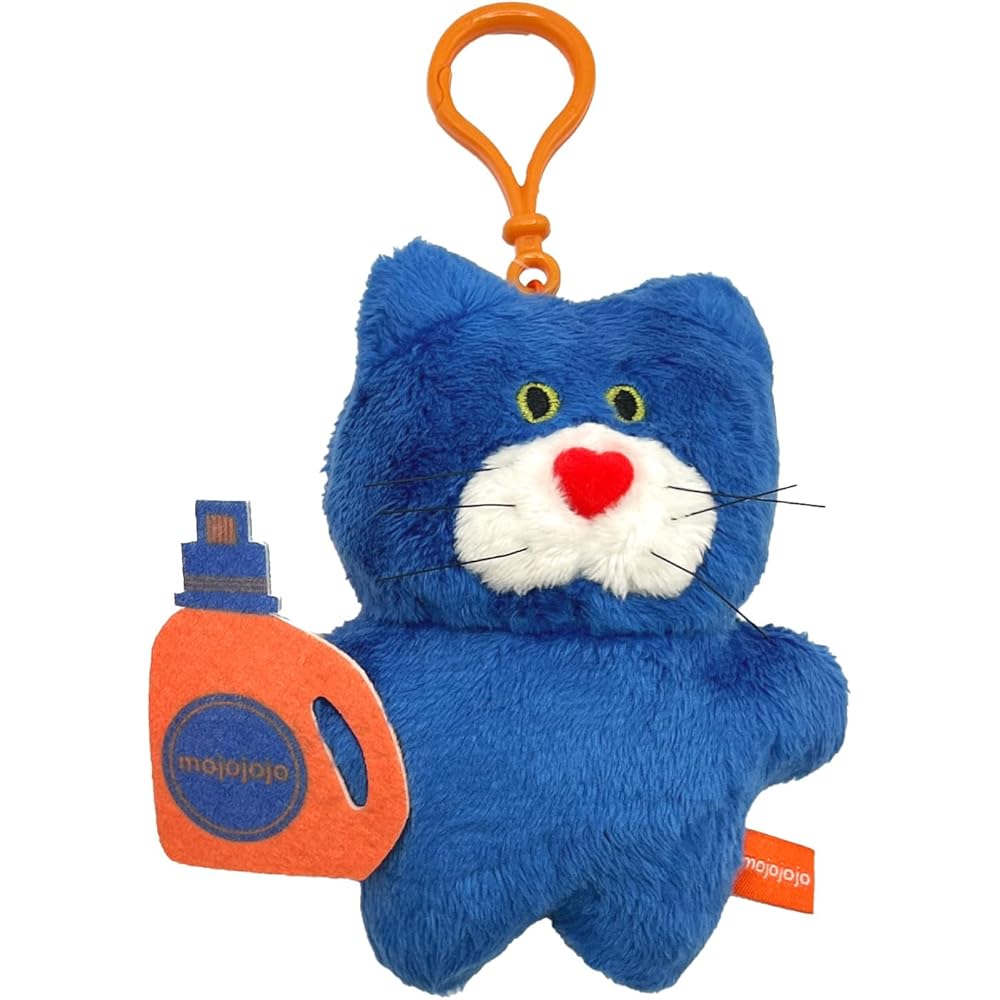 Mojojojo Plush Keychain Blue 6 Years and Up