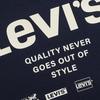 Levis Sweatshirt Letter Print Crew Neck Kids tops Deep-Blue LV2332048GS-001