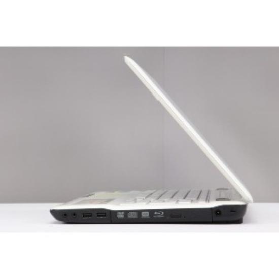 Used Toshiba dynabook T551/58CW PT55158CBFW Laptop, Intel Core i7-2630QM Processor, 8GB RAM, 750GB HDD, Blu-ray Drive, 15.6-inch HD