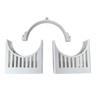 1 Set Reusable Fan Mounted Ice Pack Holder Ice Cups Floor Fan Ice Bag Slot  Bathroom