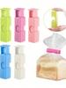 10pcs Snack Sealer Clips For Food Bags, Perfect For Keeping Food Fresh, Suitable For Tea, Milk Powder, Kitchen Tools