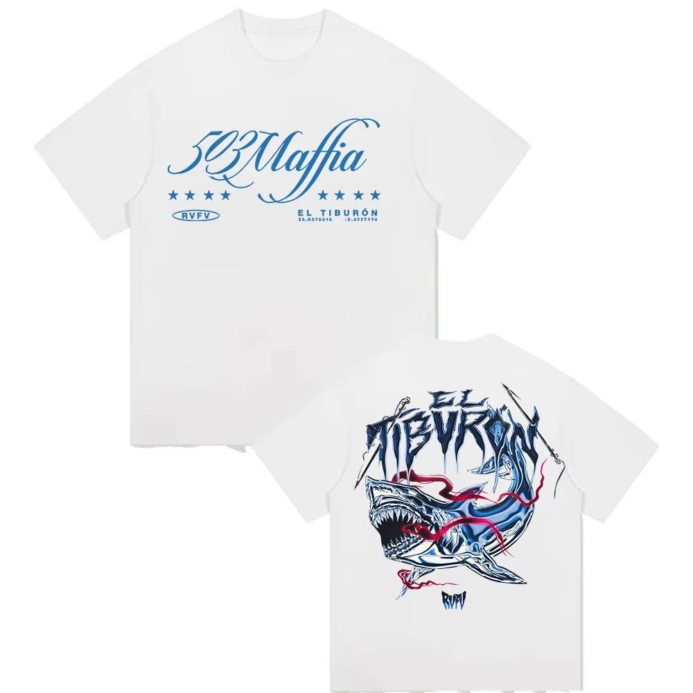 Rapper Tour 2025 Merch T-Shirt Men's Women Retro High Quality Fashion T-shirts Hip H