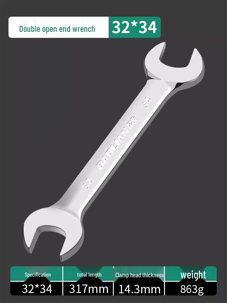 Doppelmaulschlüssel-Satz: 14-17mm, 10# 8-10mm Gabel- und Festkopfschlüssel