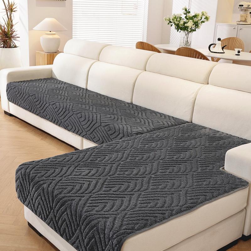 

Однотонный простой легкий роскошный ветер удобная хлопковая ворсистая подушка для дивана универсальная осенью и зимой современная высококачественная кожа 70*70cm