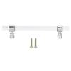 Crystal Acrylic Handle Transparent Easy To Install Drawer Pull Handle for Cabinets Drawers Dressers
