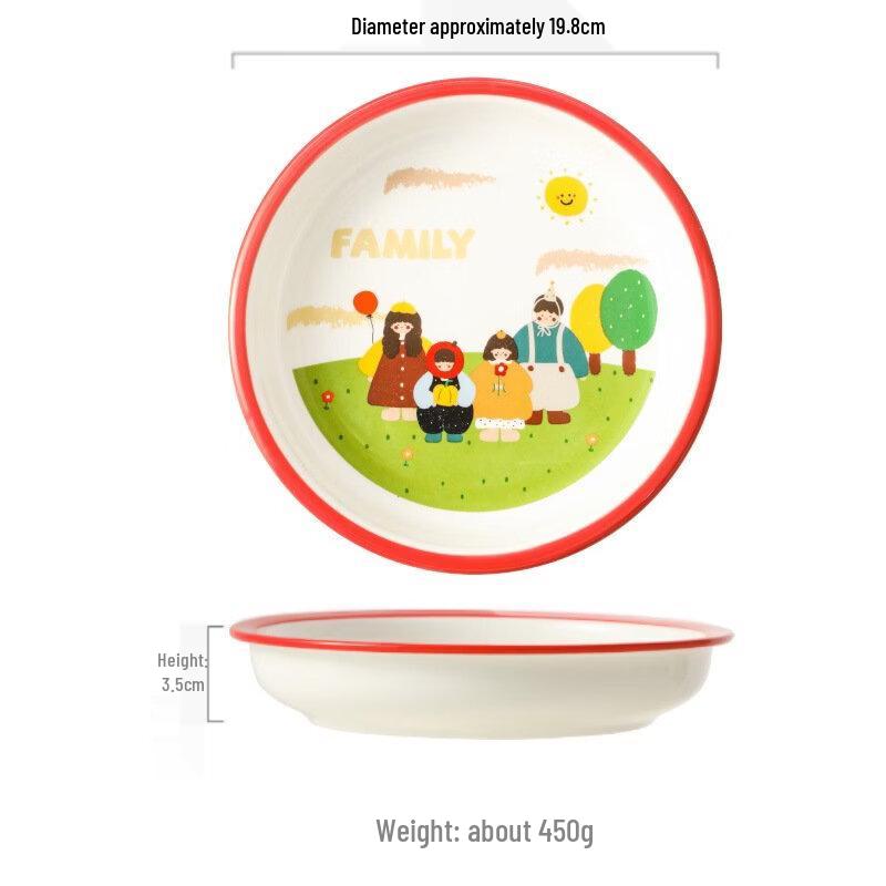 Abay Ceramic Cartoon Tableware Set