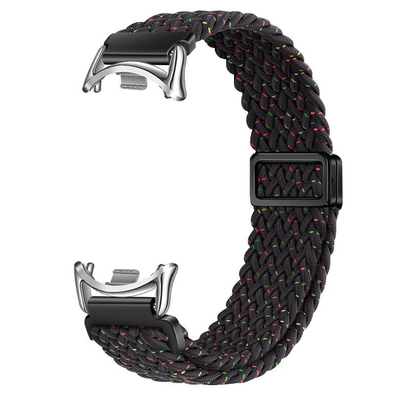 Solo Loop Strap For Xiaomi Mi Band 8 9 Elastic Braided Nylon Adjustable Watchband Correa Bracelet For Miband 10 Miband9 8 Accessories