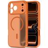 Fodral Cover till iPhone 17 Pro Max BasicMag MagSafe - orange