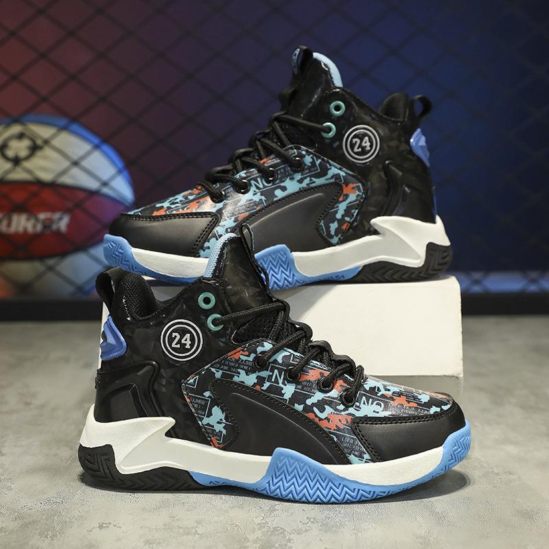 Boys Basketball Shoes Casual Children's Training Sneakers Sports Running Shoes Breathable Antislip Kids Shoe Footwear