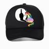 Unicorn Middle Finger Fxk Graphic Baseball Cap Women Unisexs Mesh Trucker Hat Streetwear Anime Clothes Breathable Snapback Hats