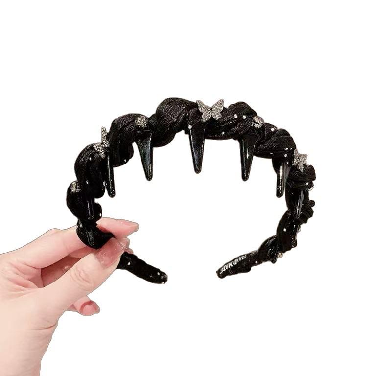 Luxury Rhinestone Star & Butterfly Non-Slip Headband for Women 2025 - Perfect for Outings and Hair Control