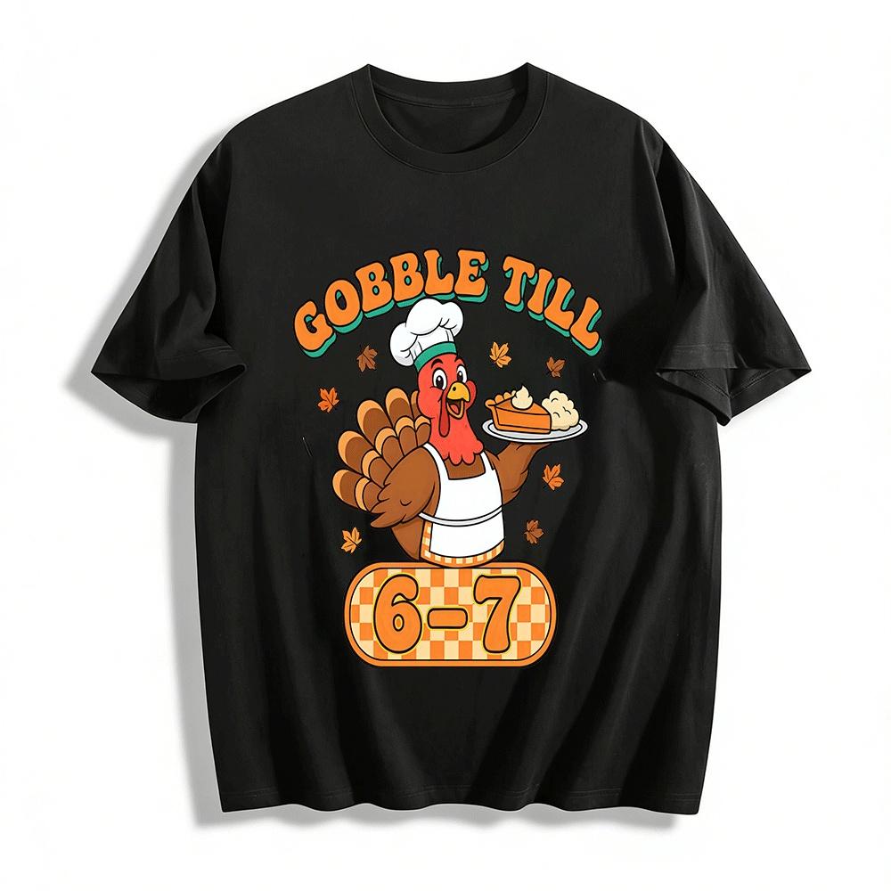 

Gobble Till 6-7T Футболка из чистого хлопка XXS