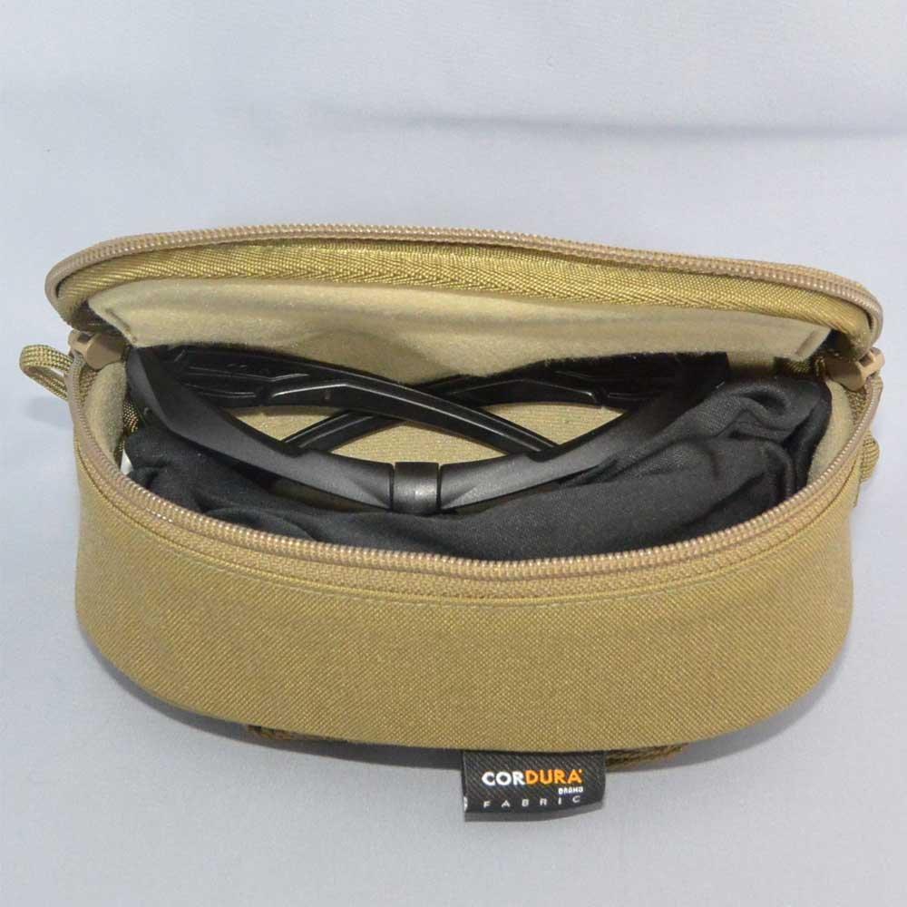 Tasmanian Tiger Eyewear Safe 7649 Eyeglass Case Tasmanian Tiger Case/Sunglasses - [Official Importer] (Black 040)