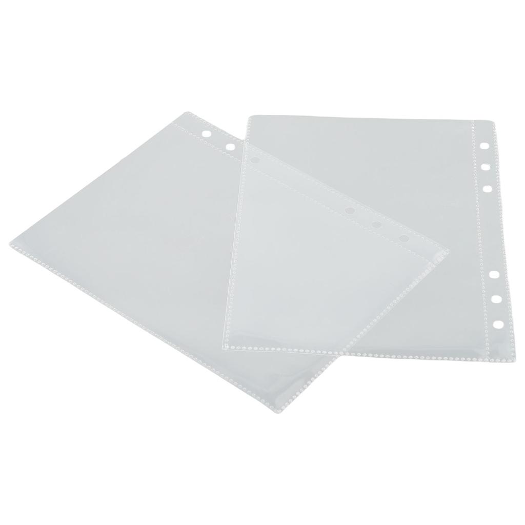 10pcs 15.2*19.8cm PP Material A5 Binder Sleeves 1P 2P 4P Photo Album Binder Refill Inner Cards Photo Card Photo Album Binder Ref