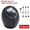 6 Speed Gear Shift Knob Lever Shifter Gear Stick Handball For Renault Megane/Scenic/Laguna/Espace For Vauxhall/Opel Movano