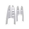 For Hyundai Tucson 2016-2021 Matte Silver Window Lift Lock Switch Panel Trim 4PC