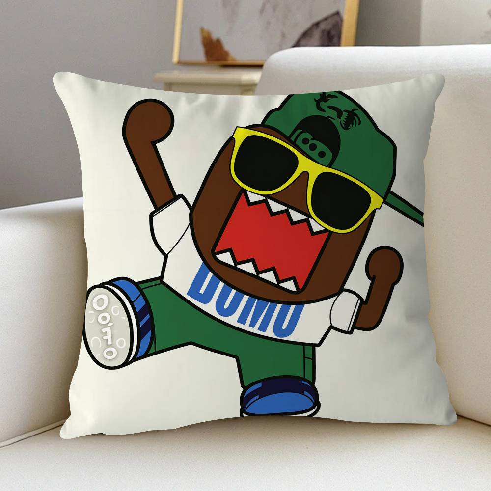 Cute Domo Kun Pillow Gift Home Office Decoration Pillow Bedroom Sofa Car Cushion CoverPillow Case