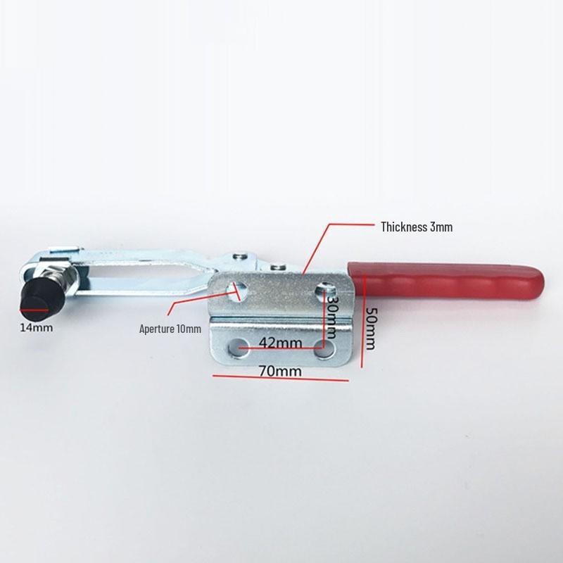 Horizontal Quick-Release Woodworking Clamp GH-200WL