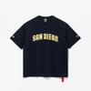 New Era Mlb San Diego Padres LeTTering Logo T-Shirt Abendblau 14536491