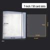 Korean Style Heart-Shaped Frosted A5 Binder Album - 3-Inch Instax Photo Book, Girly Star-Chasing Photo Storage