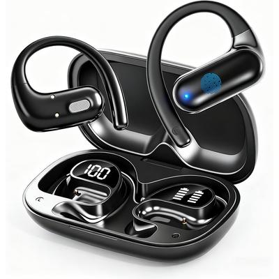 Écouteurs de Traduction IA Temps Réel Traducteur 182 Langues Écouteur Appareil Traducteur Oreille Ouverte, Audifonos Traductores Anglais Espagnol pour Voyage Apprentissage