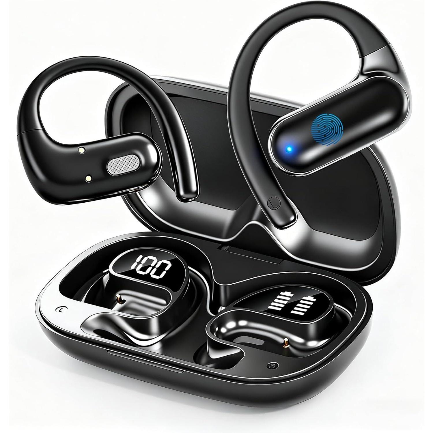 

Наушники-переводчики с ИИ, переводчик на 182 языка в реальном времени, наушник-переводчик с открытым ухом, устройство-переводчик, Audifonos Traductores Английский Испанский для путешествий и обучения