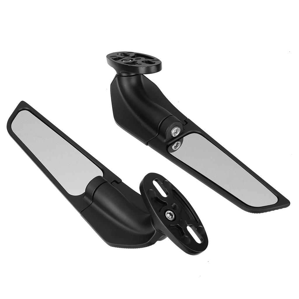 2PCS Motorcycle Mirrors Modified Wind Wing Adjustable Rotating Rearview Mirror For Honda CBR650 CBR600RR For YAMAHA ForKawasaki
