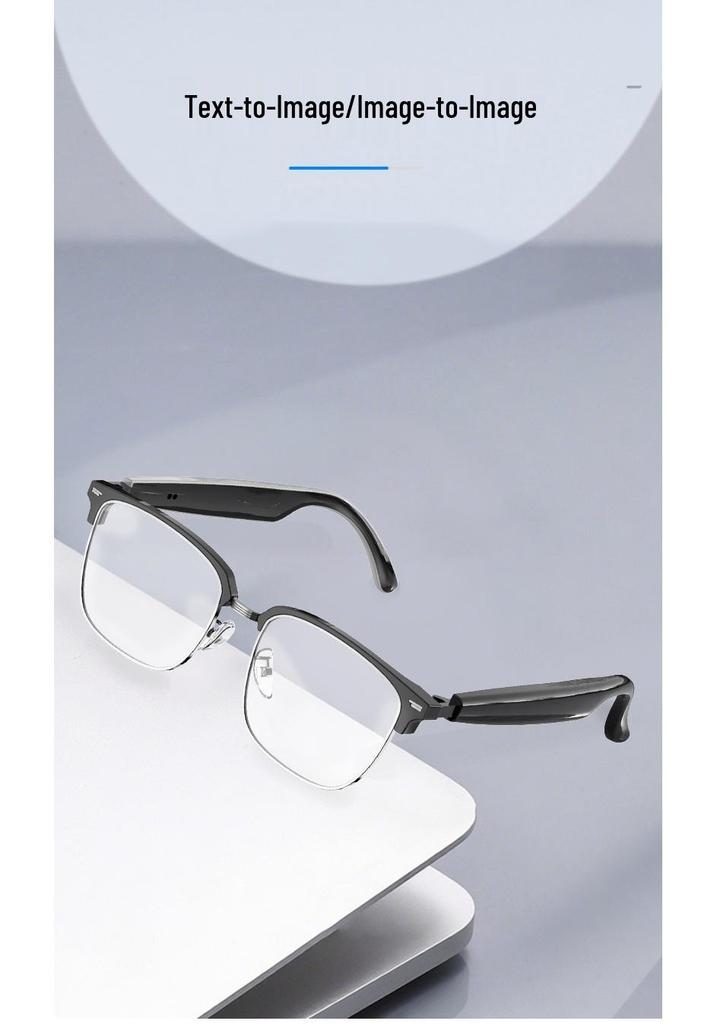 AI Smart Bluetooth Glasses: Wearable Translation and Call Conferencing Accessory