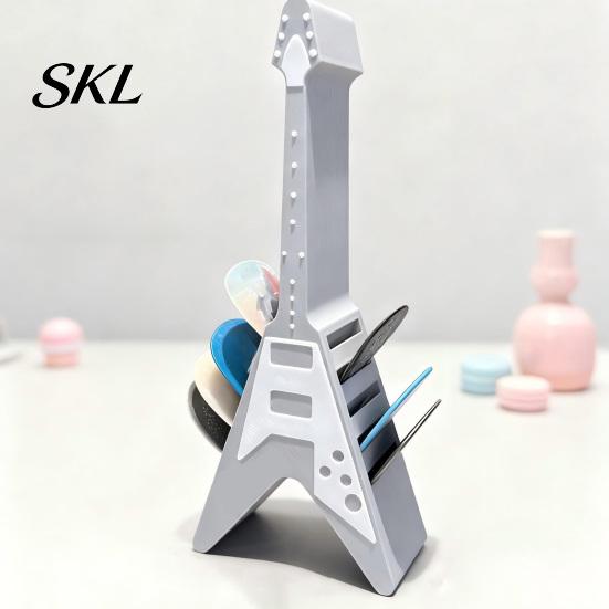 Guitar Pick Holder Picks Holder, Double Side Shape Display Decorative Living Room Music Decor Storage Rack for Players And Enthusiasts Stand