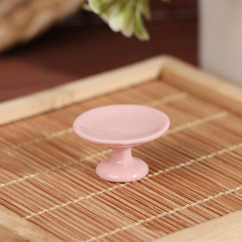 Mini Ceramic Tea Kit Simulation Kettle Plate Model Toy 1:12 Dollhouse Miniature Accessories Doll House Decoration