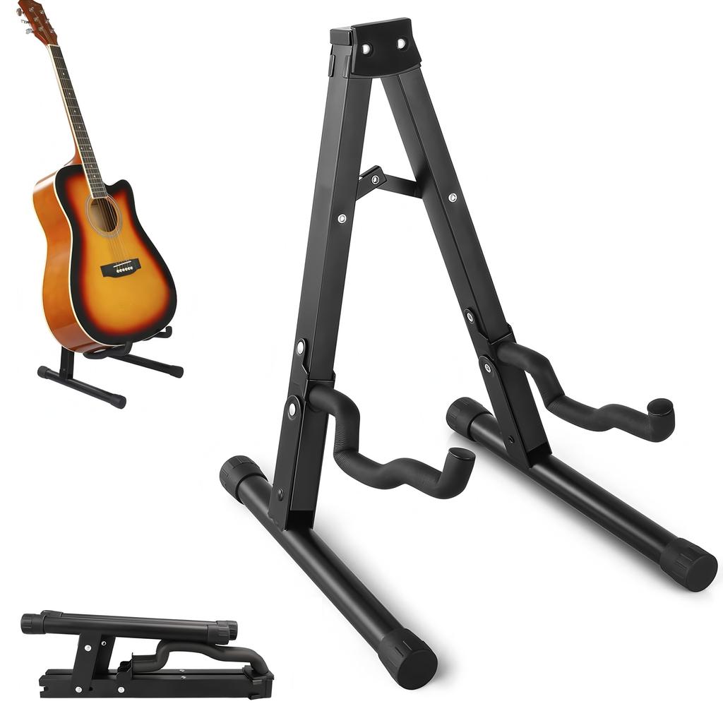 Adjustable Guitar Folding A-Stand A-Stand Guitar Stand Ukulele Violin Banjo Metal Stand