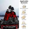 1pc Rammstein Concert Home Decor: Cozy Flannel Blanket, Perfect Gift for Bedroom, Living Room, Travel, Camping, Car, Beach, Office Naps, Ideal Sofa Th