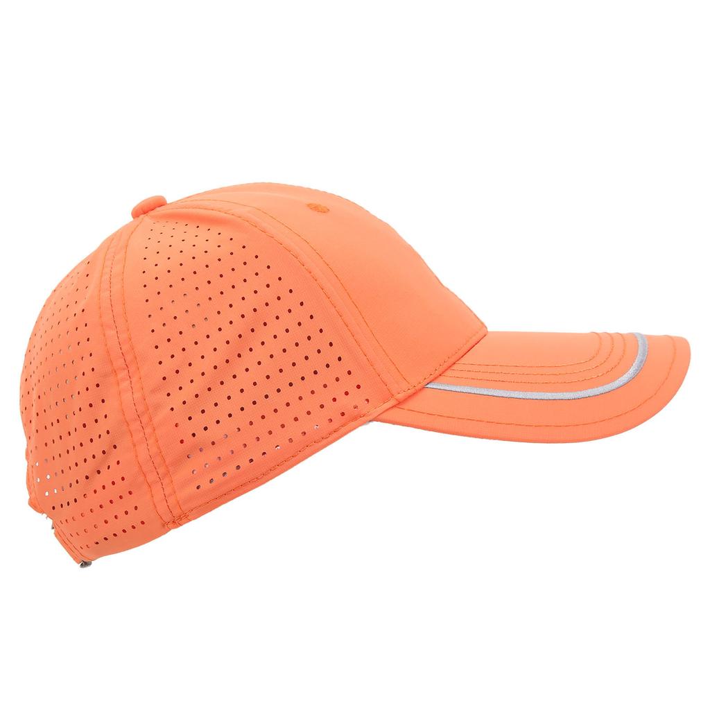 Golf Netz Kappe Voll Baumwolle Atmungsaktiv Sonnenschutz Verstellbar Schweißabsorbierende Futter Hut für Outdoor-Aktivitäten Orange