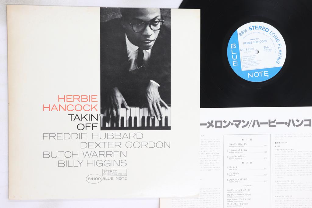 LP Record HERBIE HANCOCK - Takin' Off GXK8021,BST8410 BLUE NOTE 1978 Japan Jazz Used