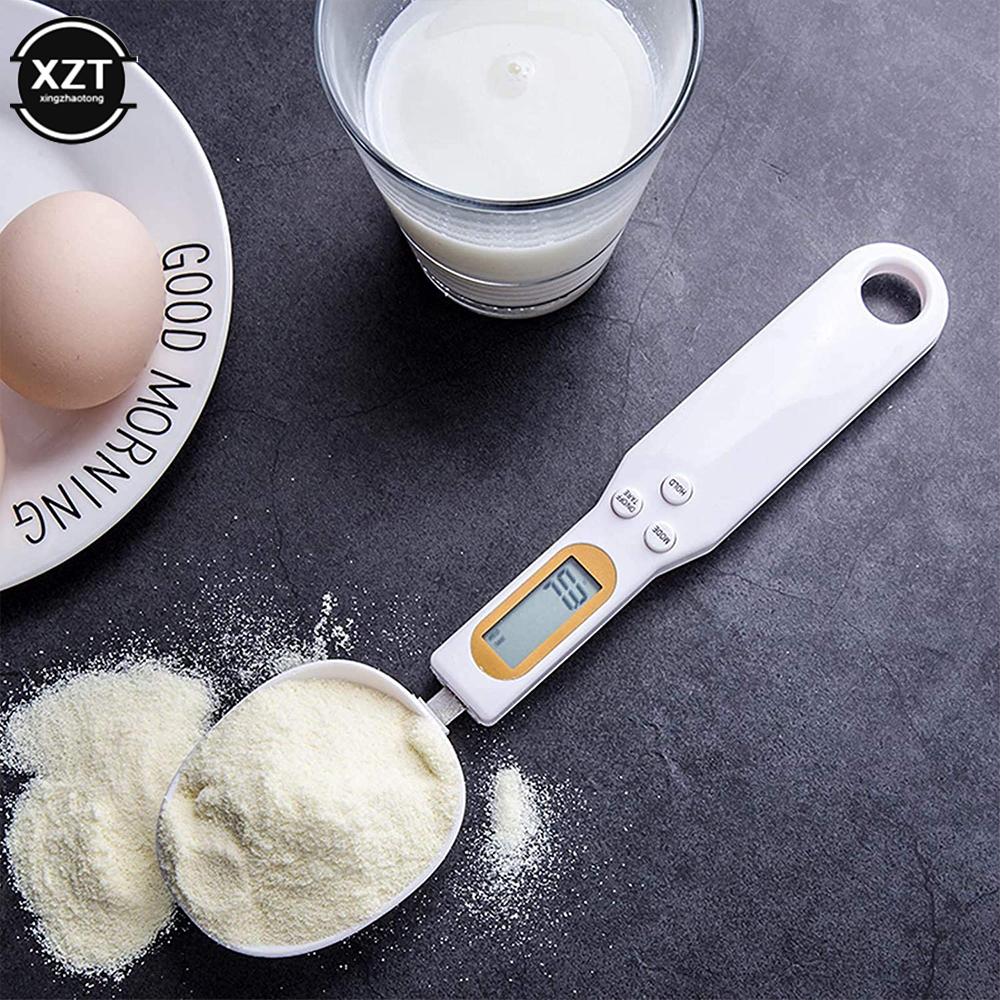 Mini Electronic Kitchen Scale 500g 0.1g LCD Digital Measuring Food Flour Digital Spoon Scale Kitchen Tool for Milk Coffee Scale