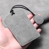 Ji Yue 01 Card Key Case: High-End 2023 Leather Protective Cover with Buckle