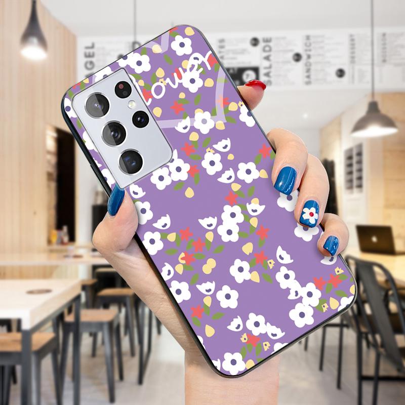 Flowers Daisy Pineapple Pattern Case Girls Boys Soft Phone Casing