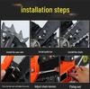 Mu An MA-YJ205 High-Power Gasoline Chainsaw, Two-Stroke Motorcycle Style for Steel Cutting and Logging.