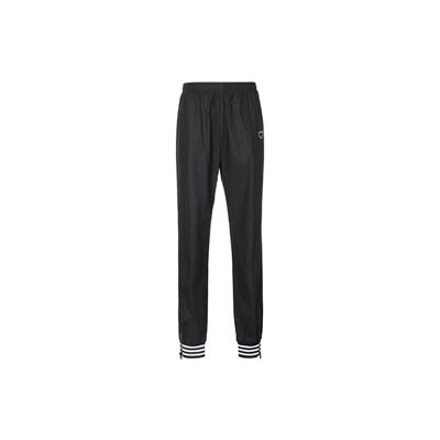 Originals X Human Made Co-Branded Streifen Herz Stickerei Logo Strick Trainingshose Herren Unterteile Schwarz GM4629