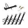 Supporto cavalletto per ATV Moto Cavalletto Parcheggio Gamba Piede Supporto Laterale Cavalletto
