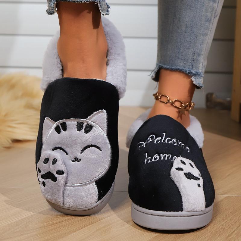 Párové sladěné pantofle s tlustou podrážkou, protiskluzové, zimní hřejivé, domácí pantofle pro muže