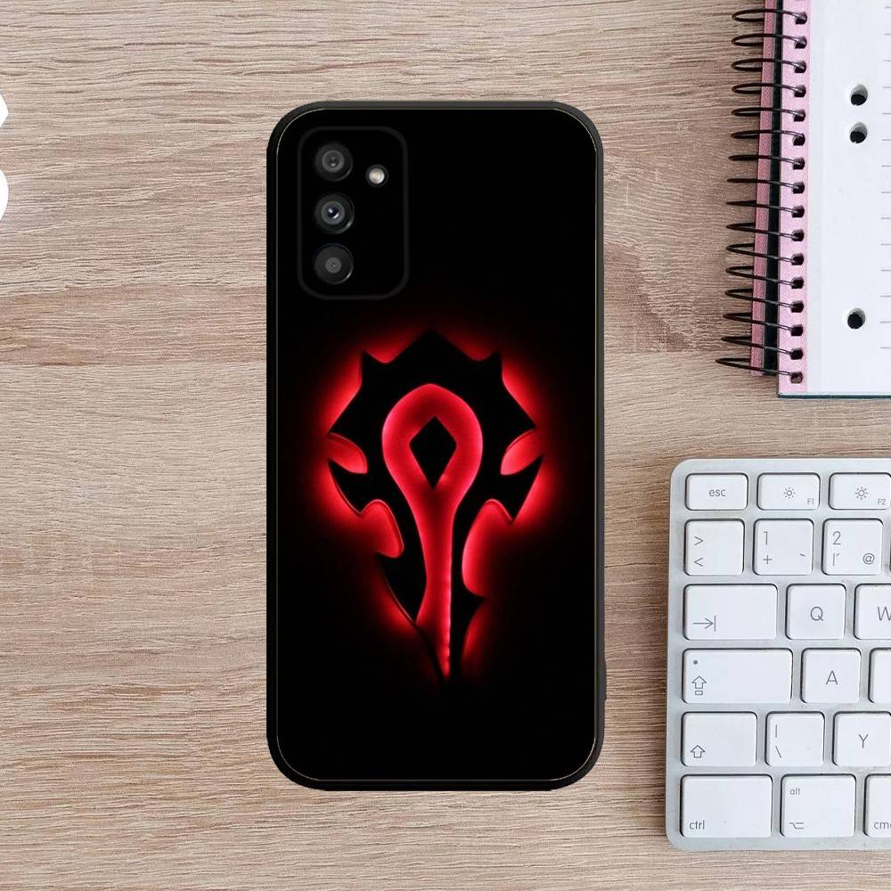 W-World Of W-Warcraft Phone Case For Samsung Galaxy A13,A21s,A22,A31,A32,A52,A53,A71,A80,A91 Soft Black Cover