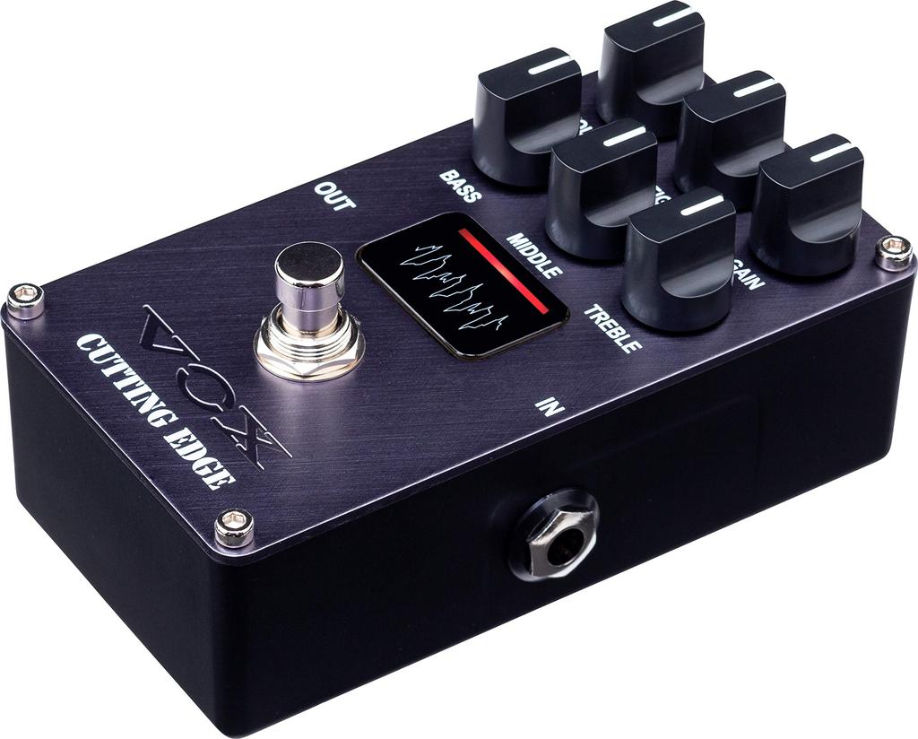 VOX - VALVENERGY Vacuum Tube Amplifier Pedal Effector Cutting Edge (VE-CE) + Strobe Pedal Tuner VXT-1 Set