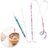 Handy Beading Needle Set Fashion Accessory for Jewelry Makers 4 Sizes Set Portable for Necklaces and Bracelets
