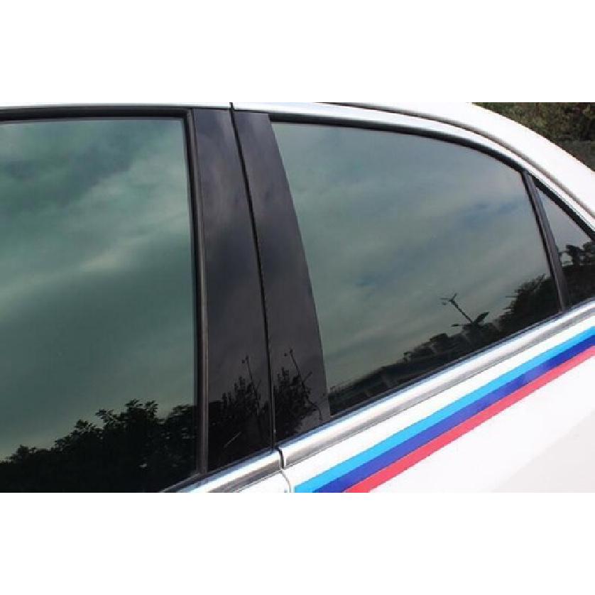 For Cadillac CT4 2020-24 Gloss Black CAR PC Window Bc Pillar Cover Decoration 6P