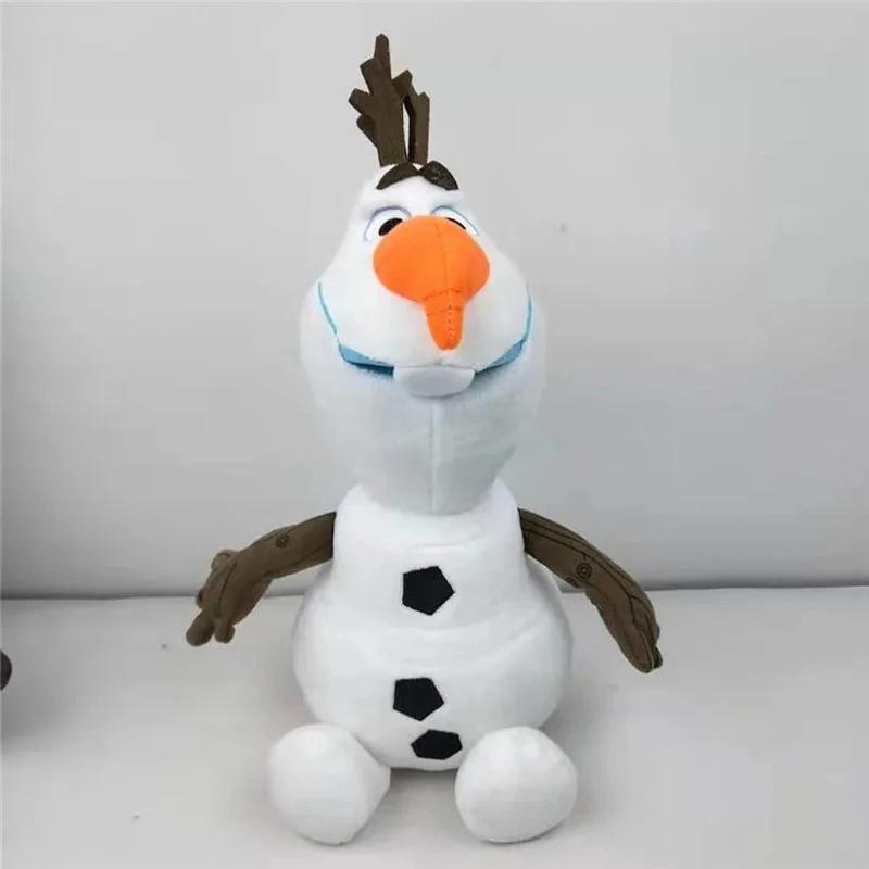 

Disney Frozen Elsa Anna Princess Stuffed Plush Doll Olaf Snowman Ice Sven Flareon Bruni Toy Girls Kids Christmas Gifts 30cm
