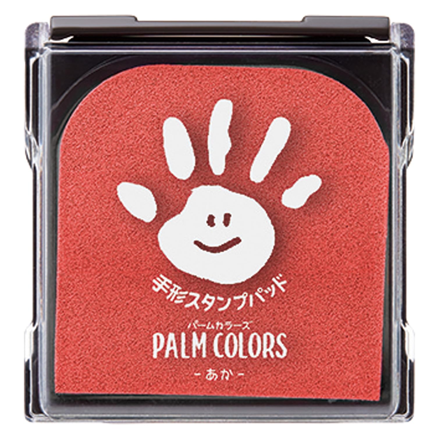 Shachihata PalmColors Handprint Stamp Pad HPS-A H-R Red