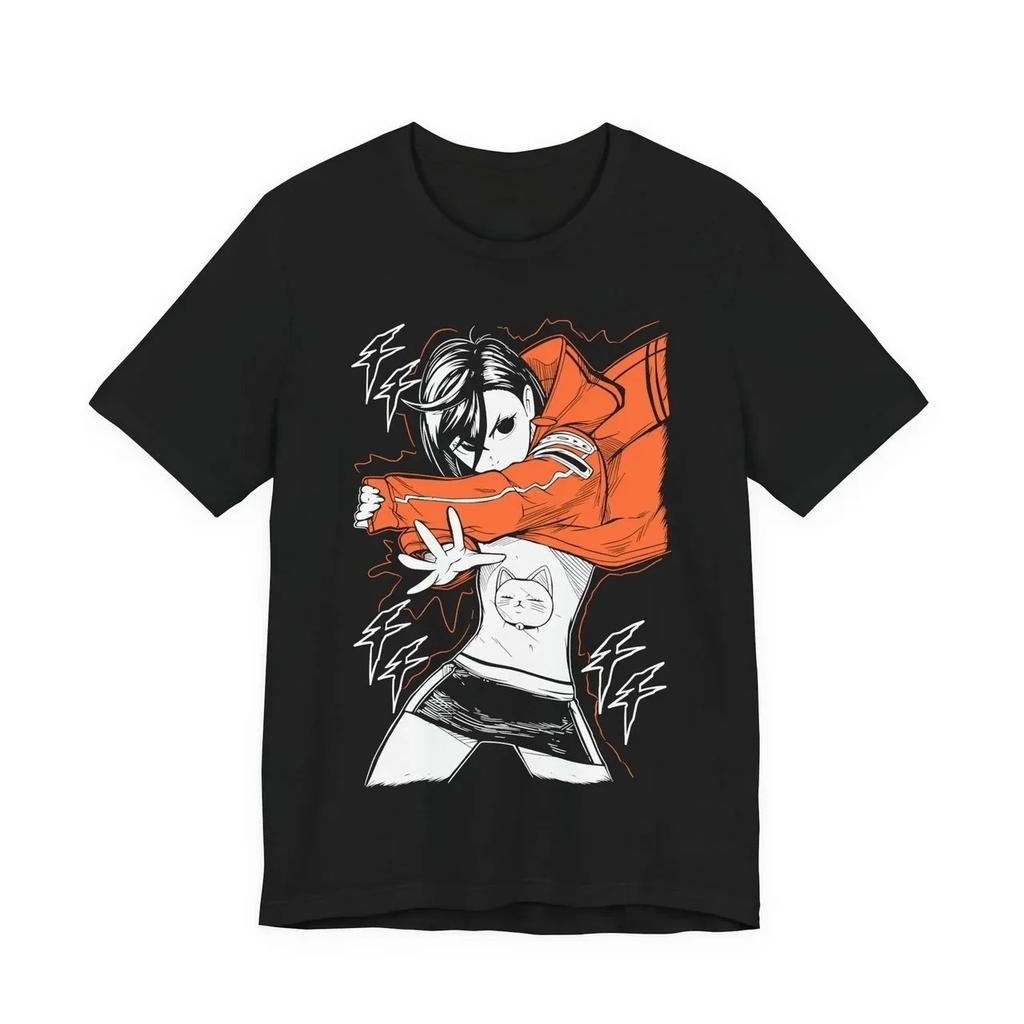 Dandadan "Okarun" Jujutsu Kaisen Style Anime Graphic Unisex Heavyweight Cotton Oversized Streetwear T-Shirt