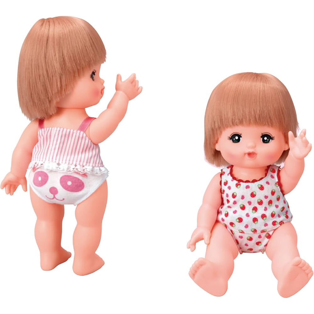 

Meru-chan Underwear Set for Dolls, Soft Fabric, Cute Design, 3-Piece Outfit